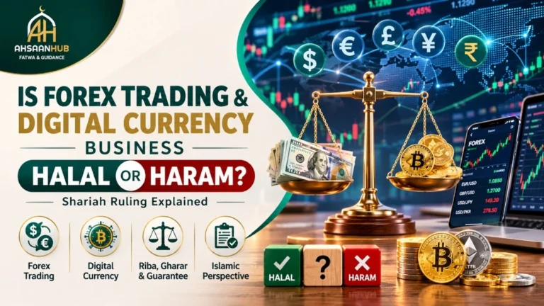 Is Forex Trading and Digital Currency Business Halal or Haram? Shariah Ruling Explained by AhsaanHub Fatwa & Guidance