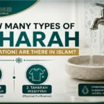 Types of Taharah purification in Islam guide by AhsaanHub