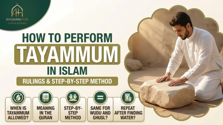 How to Perform Tayammum in Islam: Rulings and Step-by-Step Method.
