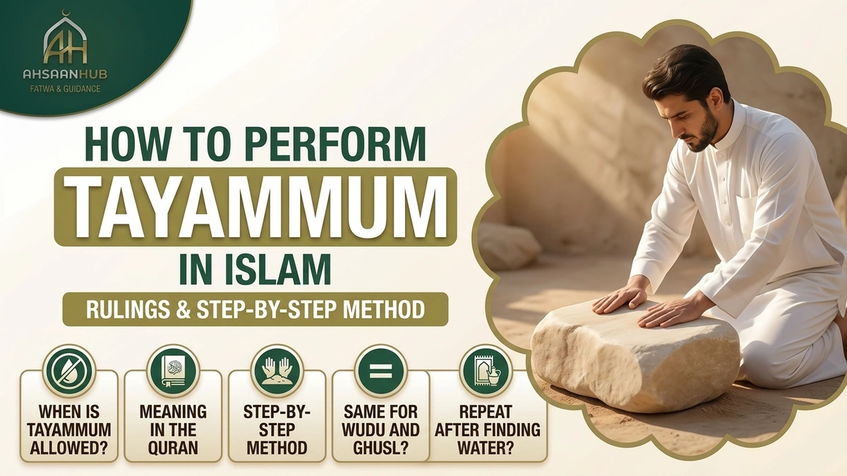 How to Perform Tayammum in Islam: Rulings and Step-by-Step Method.