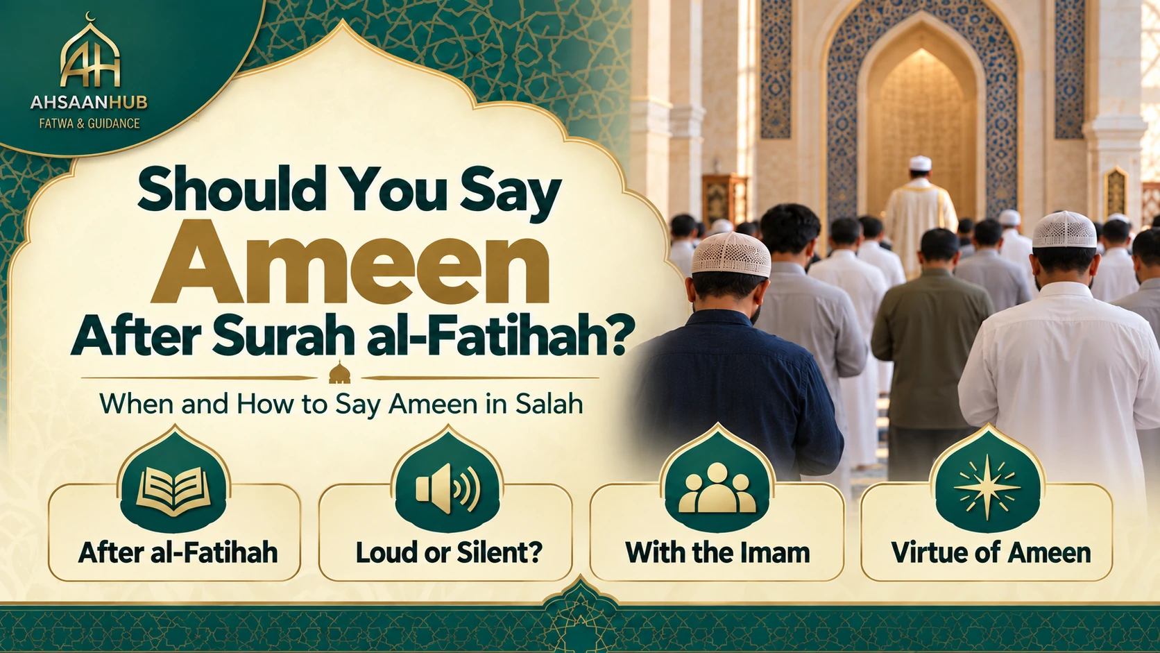 Where Should You Look During Salah and Opening Supplications: Gaze on Sujud, Eyes Open, Du'a al-Istiftah, Ta'awwudh and Bismillah – AhsaanHub Fatwa & Guidance