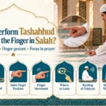 Method of Tashahhud and index finger movement in Salah